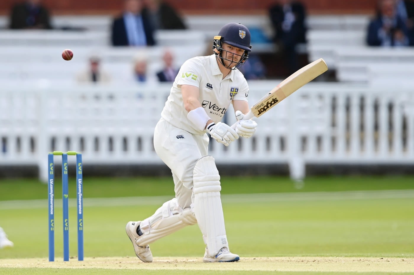 Liam Trevaskis held Durham's lower-order together at Lord's