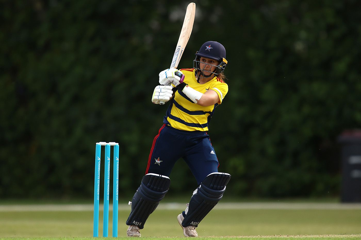 Aylish Cranstone swings to leg