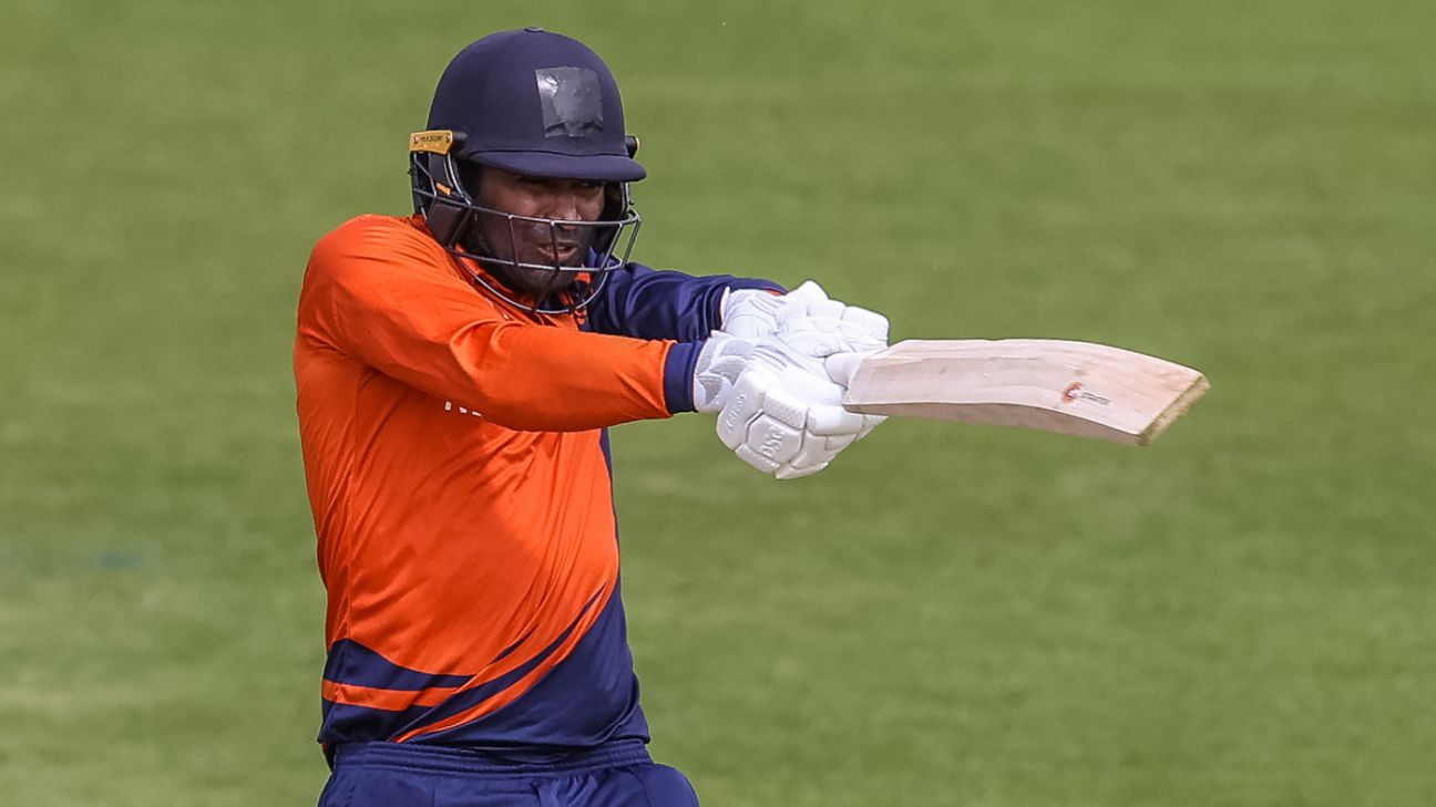 Nidamanuru and Staal called up, Kingma returns for Netherlands' ODIs against West Indies