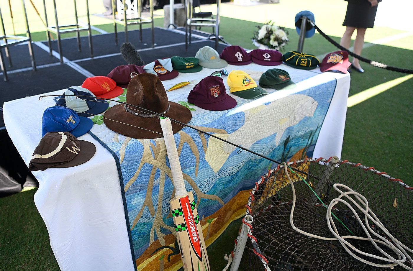 Caps, hats and fishing equipment to honour Andrew Symonds