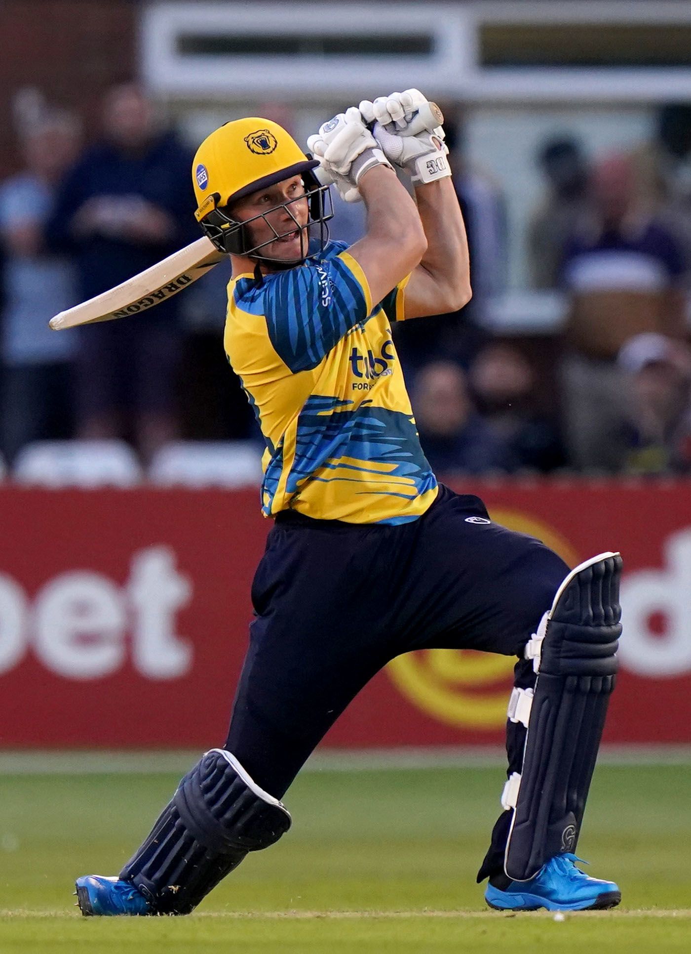 Chris Benjamin smashed five sixes on his way to 43 not out