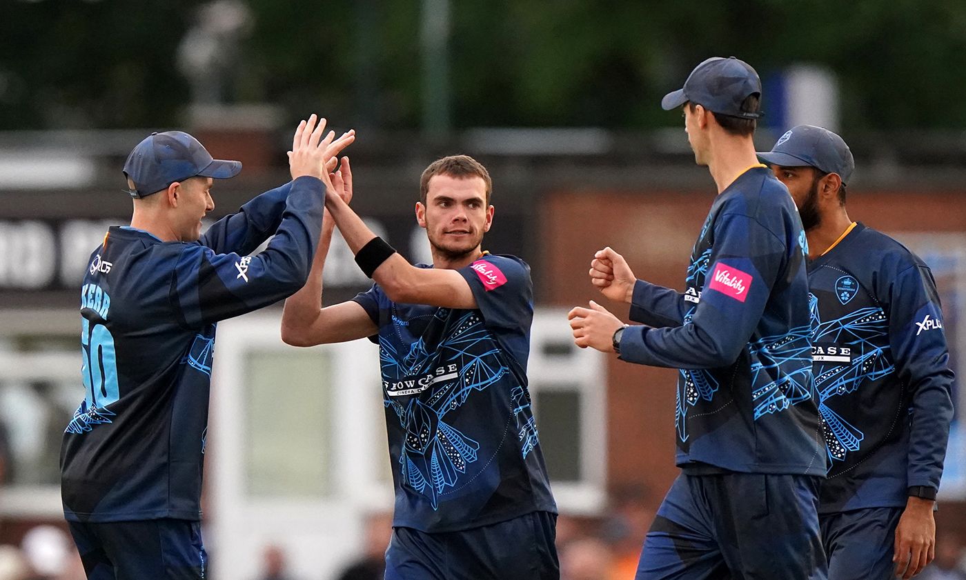 Sam Conners celebrates a breakthrough