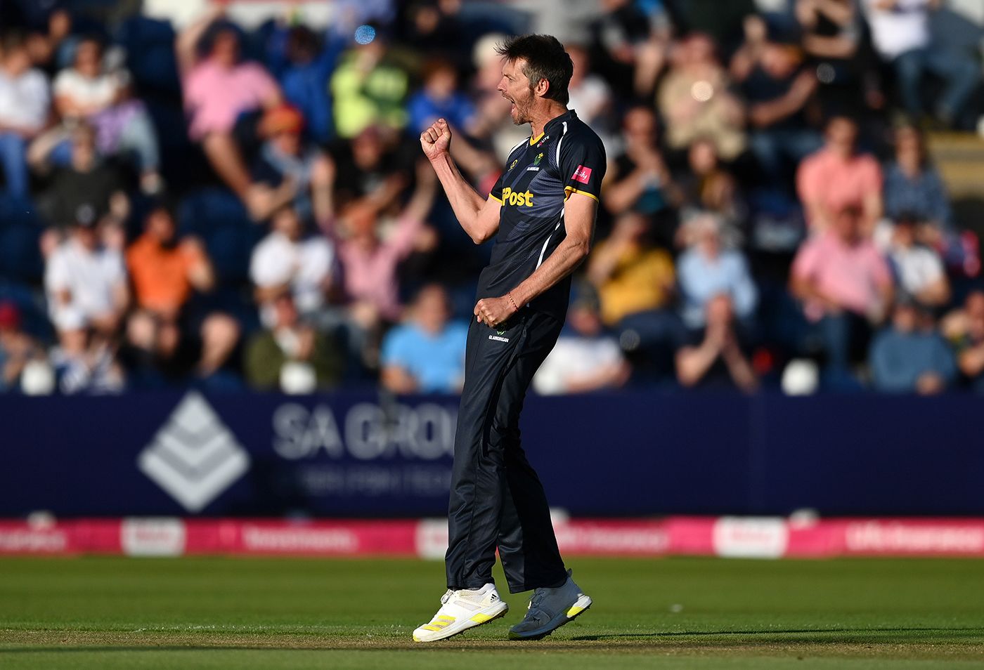 Michael Hogan caused Essex all sorts of problems