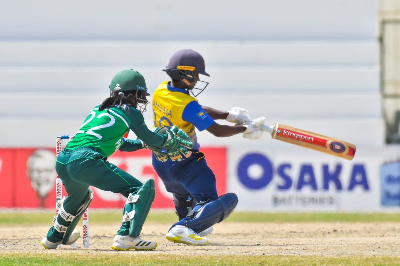 Hansima Karunaratne scored 27 off 59 balls