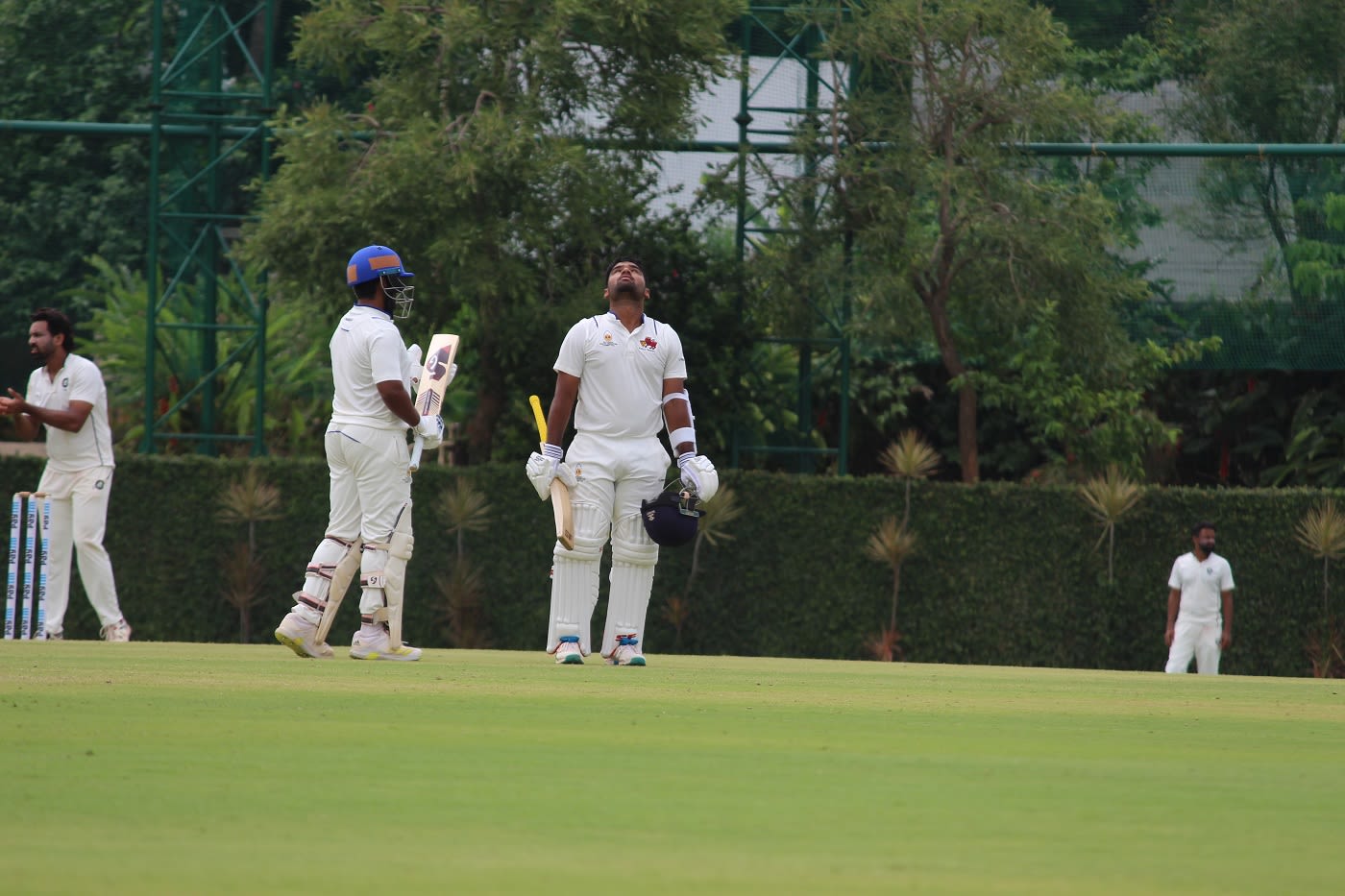 Suved Parkar's double ton on debut further strengthened Mumbai's position