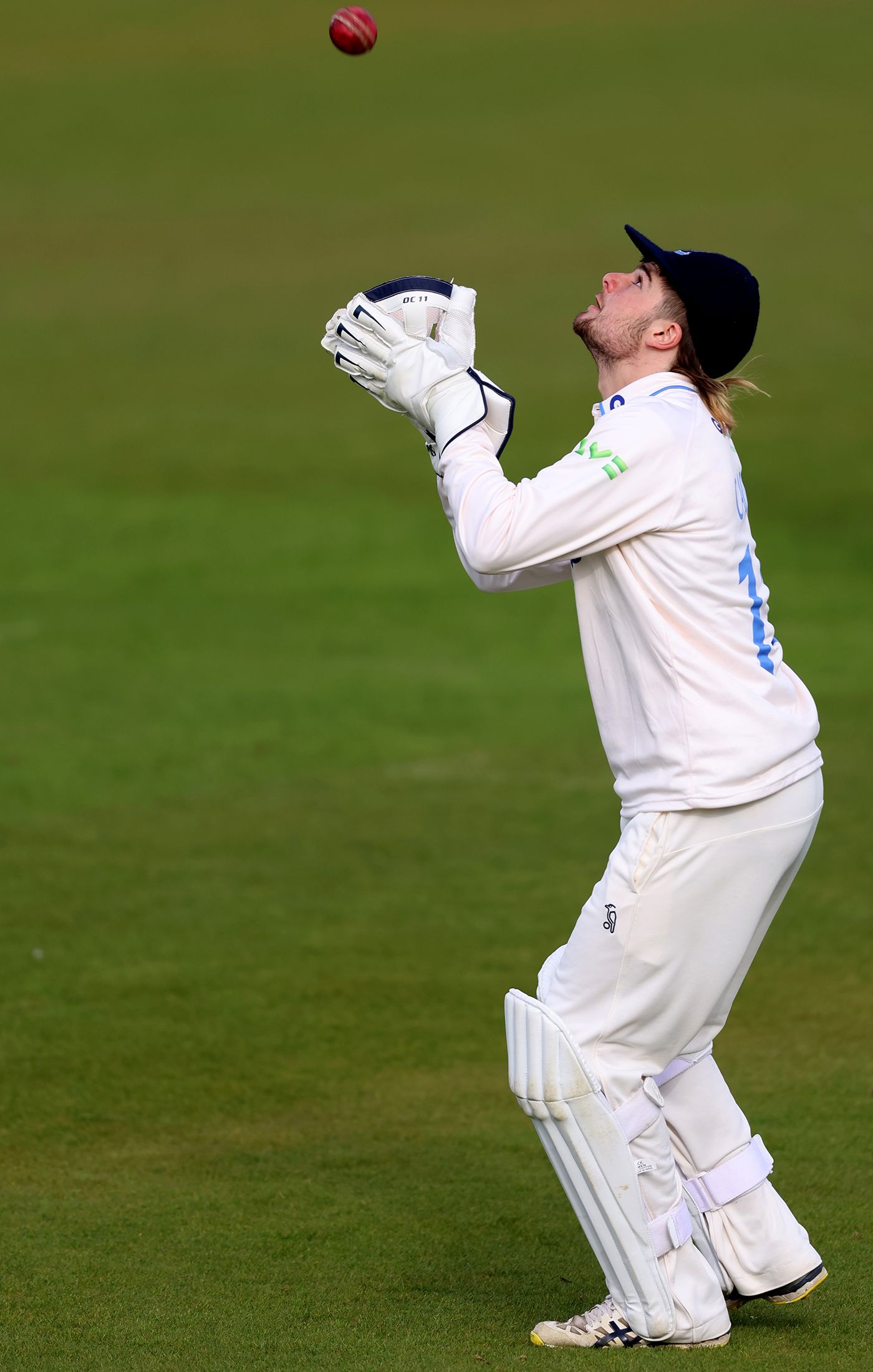 Oli Carter takes a catch
