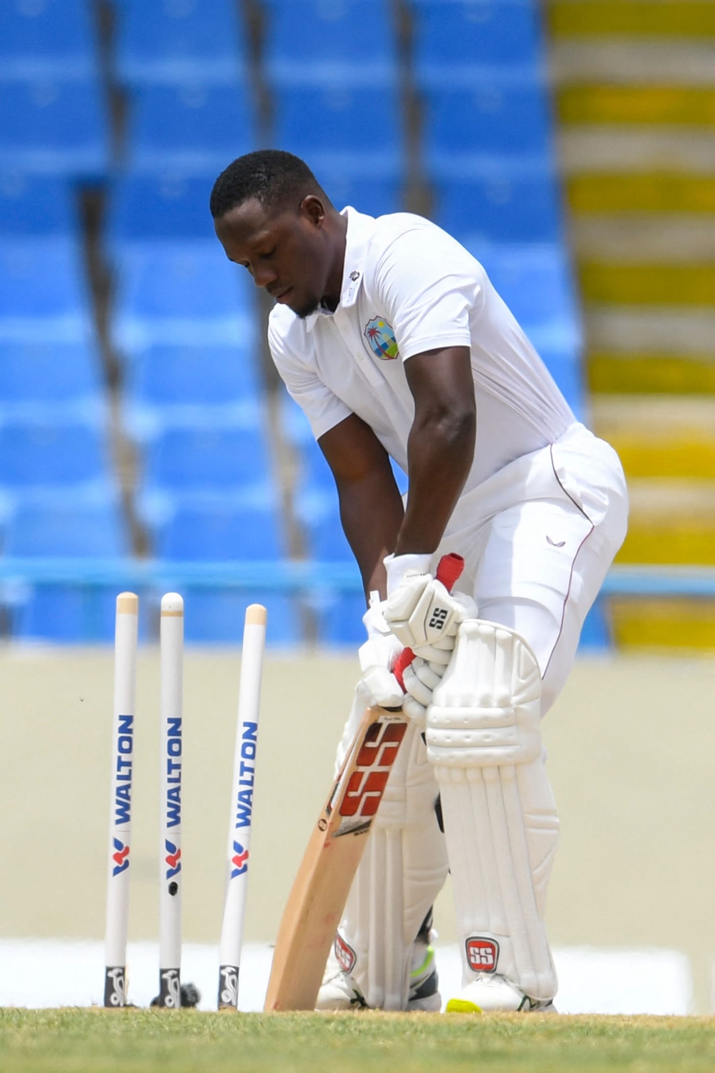 Nkrumah Bonner was bowled by Shakib Al Hasan