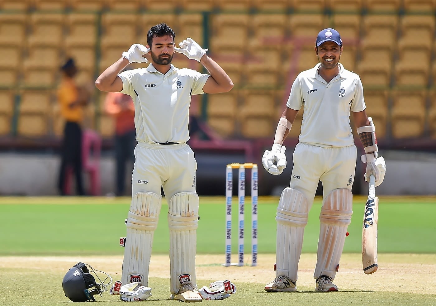 Shut out the noise: Yash Dubey hit a century in the Ranji final