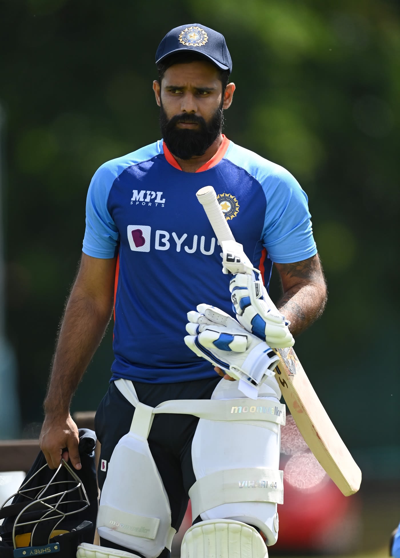 Hanuma Vihari during a net session