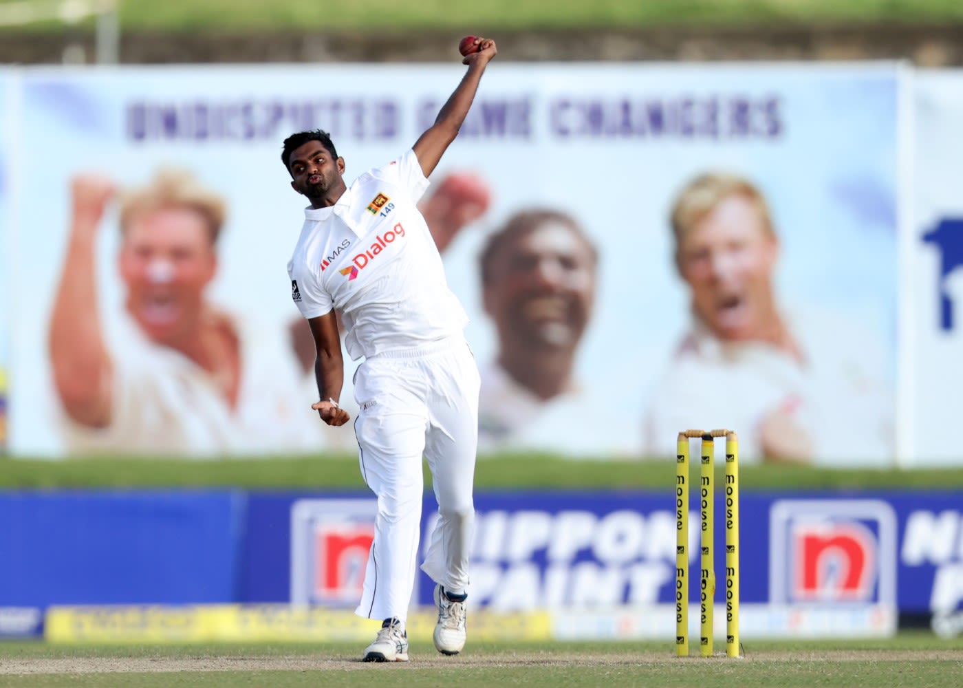 Lasith Embuldeniya struggled to provide any control