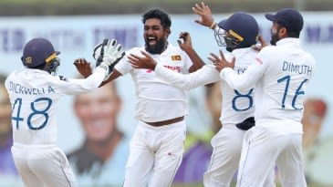 Jayasuriya, Wellalage picked ahead of Jayawickrama, Embuldeniya for Pakistan Tests