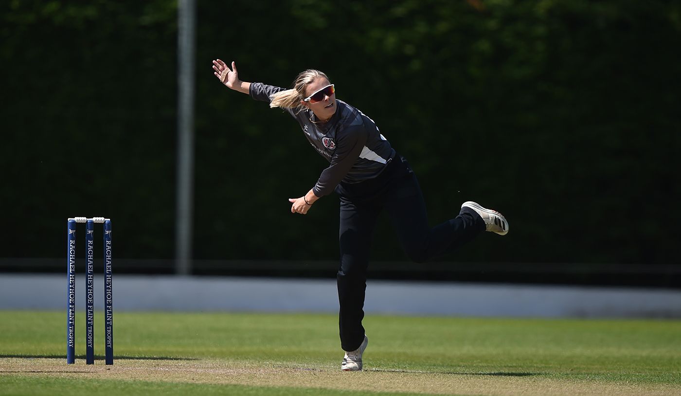 Alex Hartley in full flight