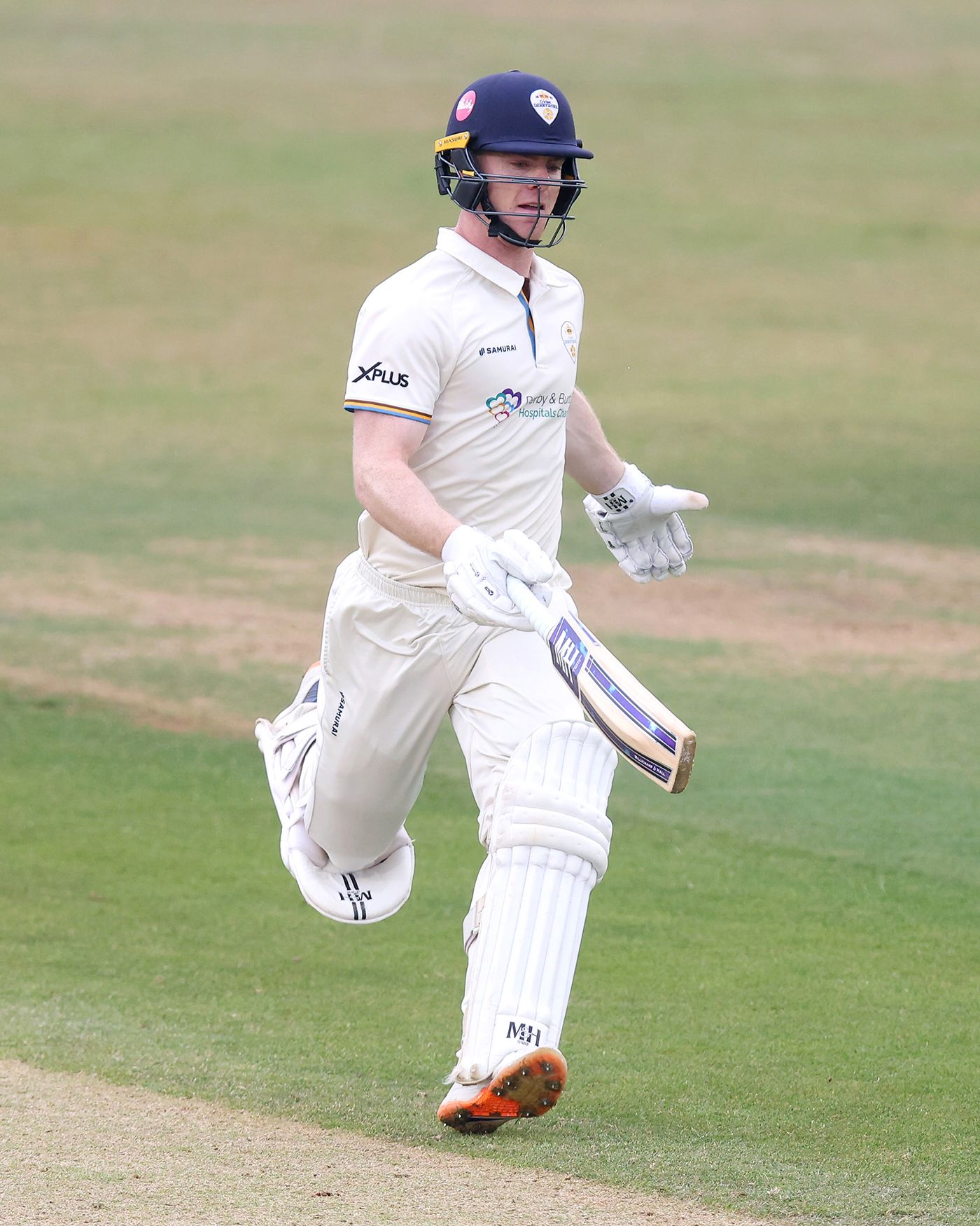 Brooke Guest did his best to eat into Notts' big advantage