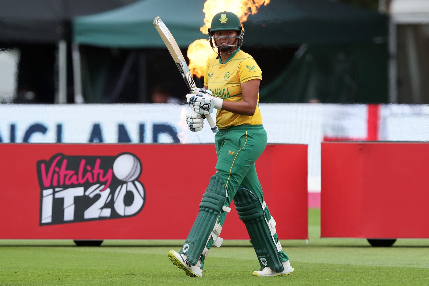 Lara Goodall got South Africa to a good start stitching 102 runs for the opening wicket with Anneke Bosch
