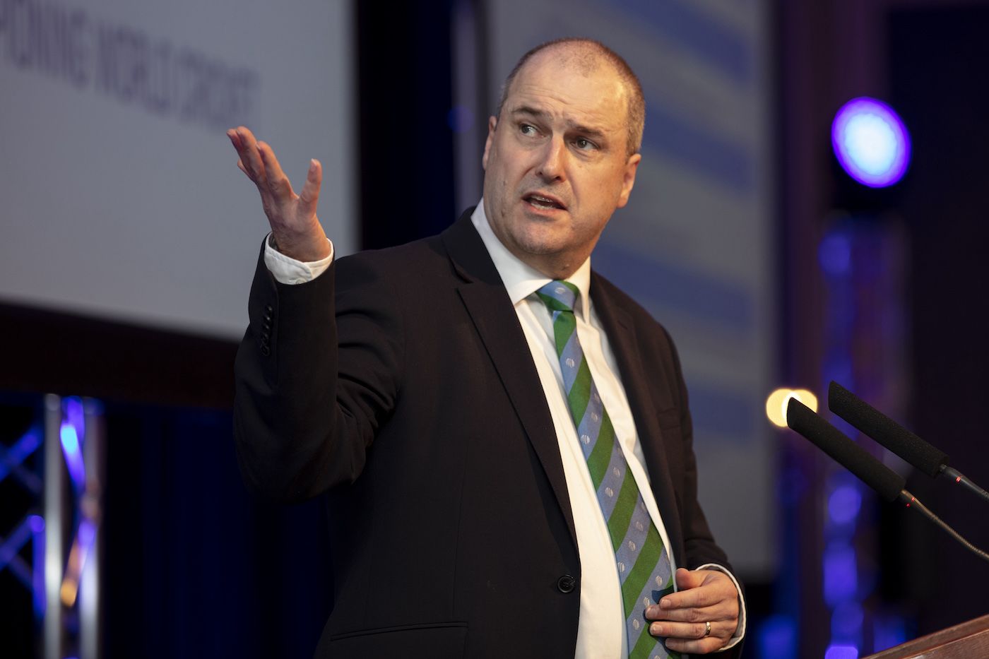 Geoff Allardice speaks