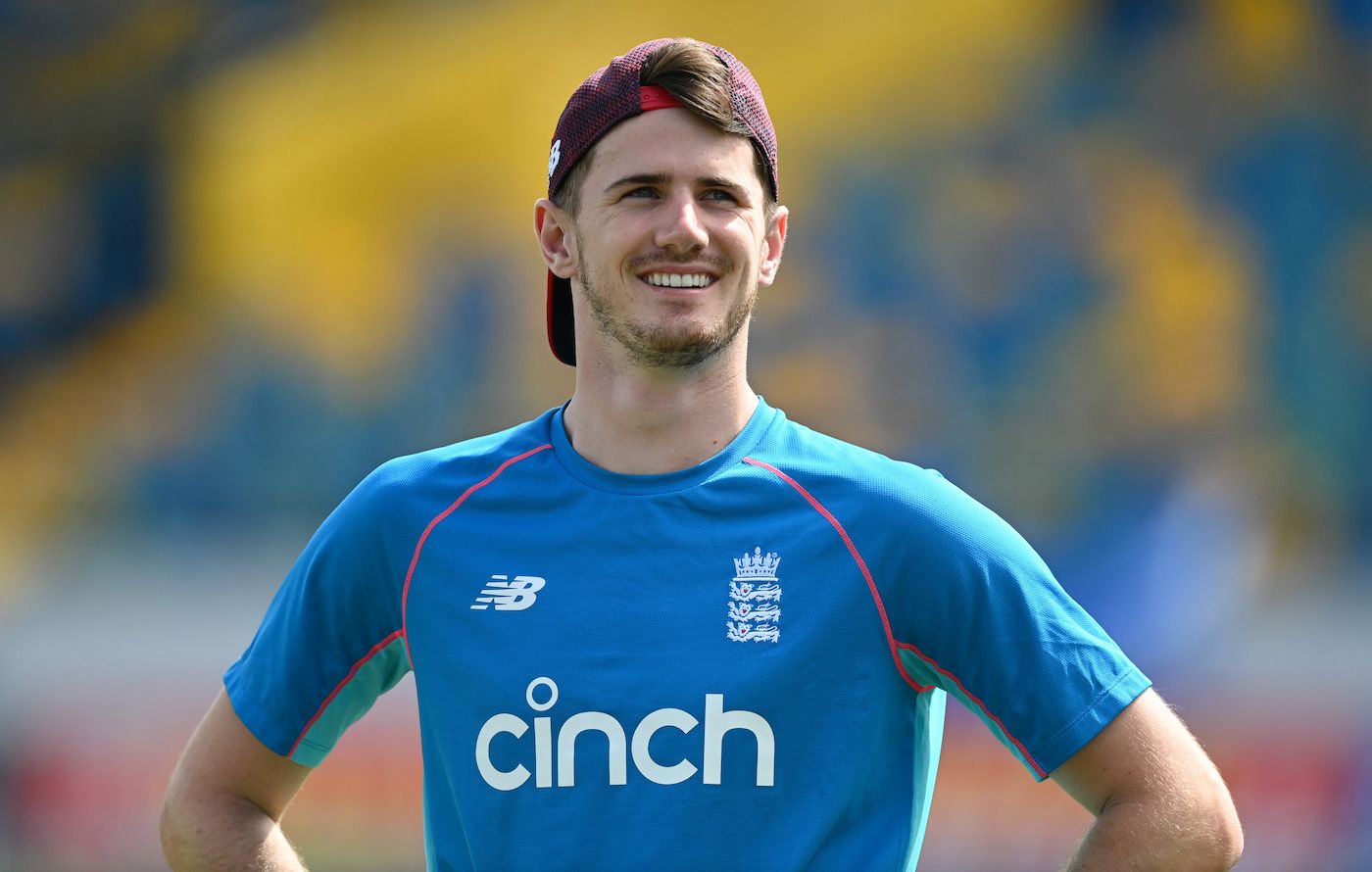 George Garton at a training session