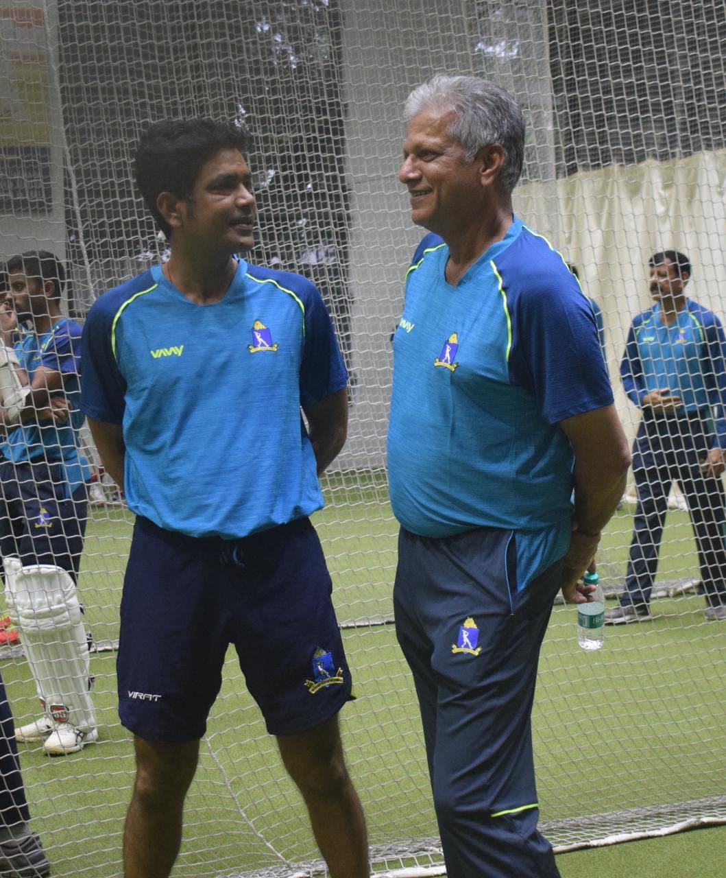 Laxmi Ratan Shukla and WV Raman catch up