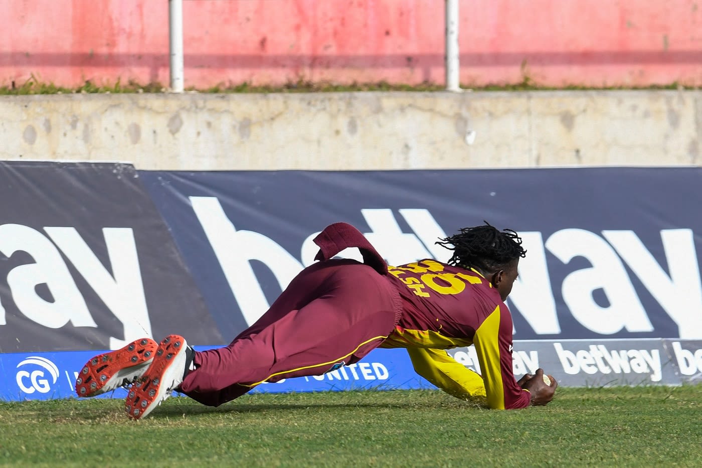 It took a blinder of a catch from Hayden Walsh to send back Kane Williamson