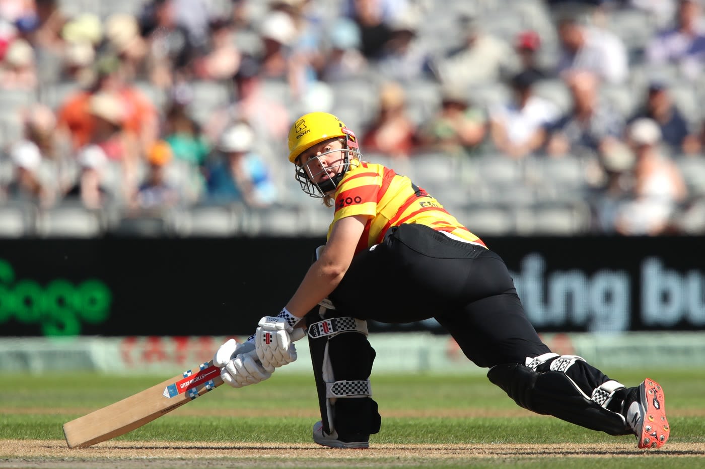 Abigail Freeborn plays the fine sweep