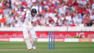 Was South Africa's 326 at Lord's the lowest total to result in an innings victory?