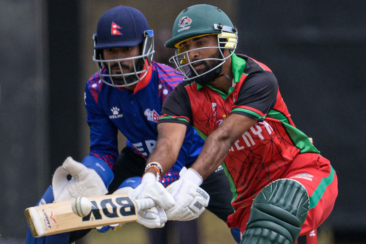 Sachin Bhudia looks to nail the reverse
