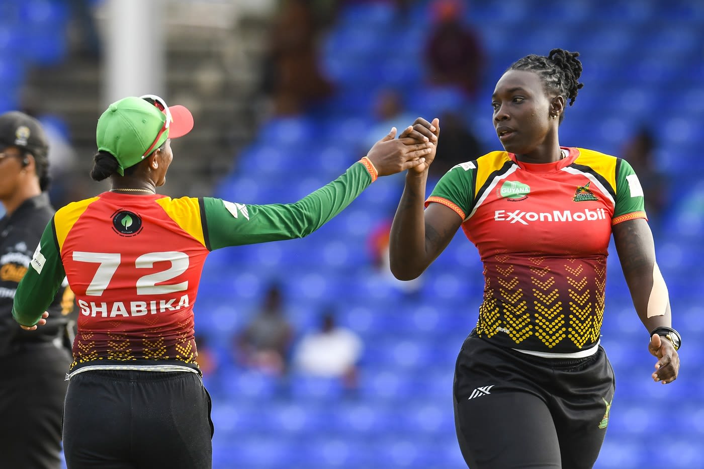 Shamilia Connell gave away just ten runs in her four-over spell