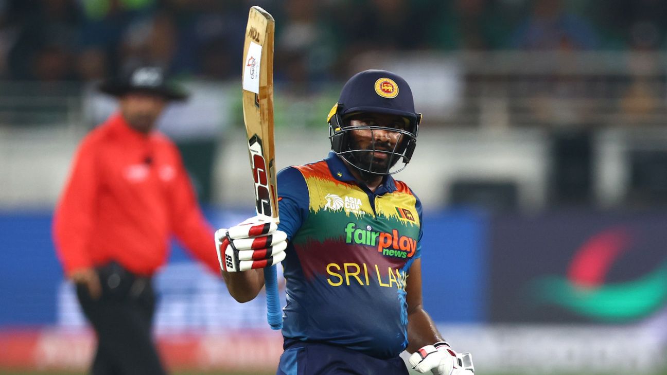 Rajapaksa has Player-of-the-Tournament ambitions at the T20 World Cup