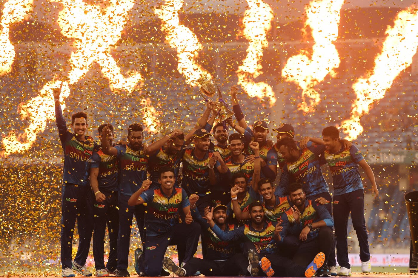 Sri Lanka were on fire for much of the Asia Cup, and especially in the final