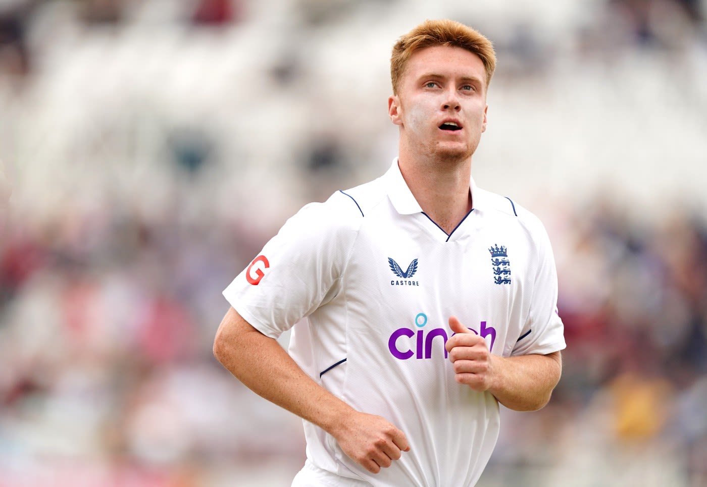 Joey Evison came on as a sub fielder during the New Zealand Test series