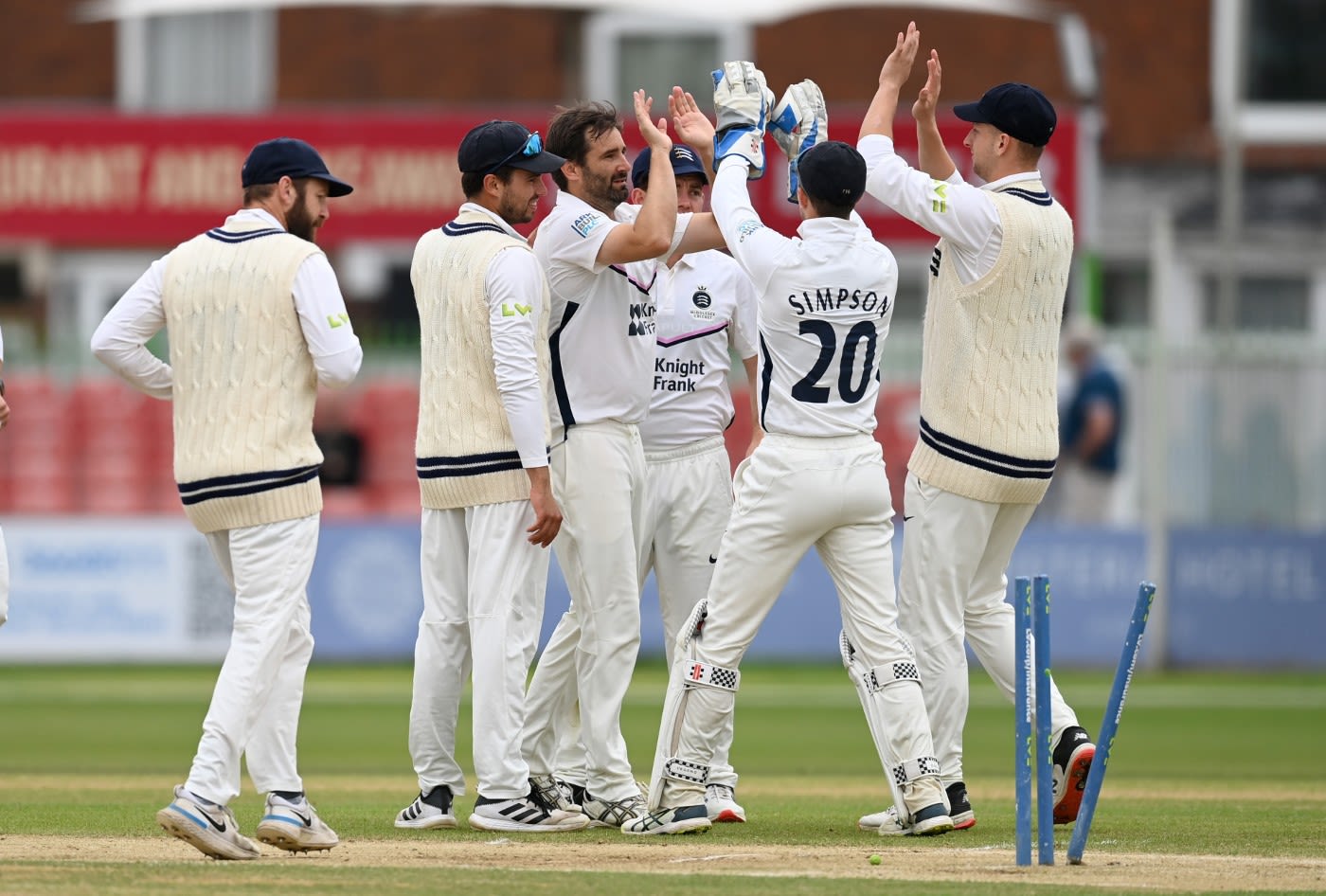 Tim Murtagh helped maintain Middlesex's promotion push