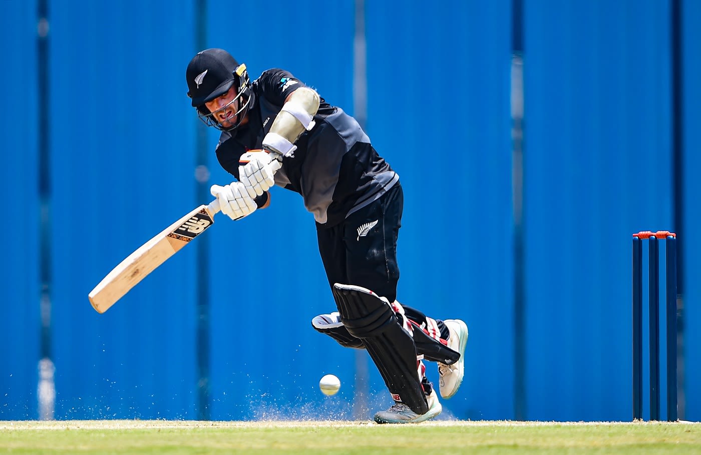 Michael Rippon plays on the leg side
