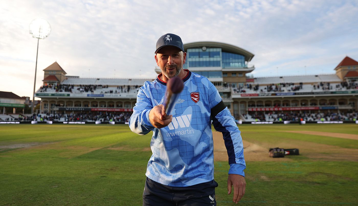 Darren Stevens enjoys the title win
