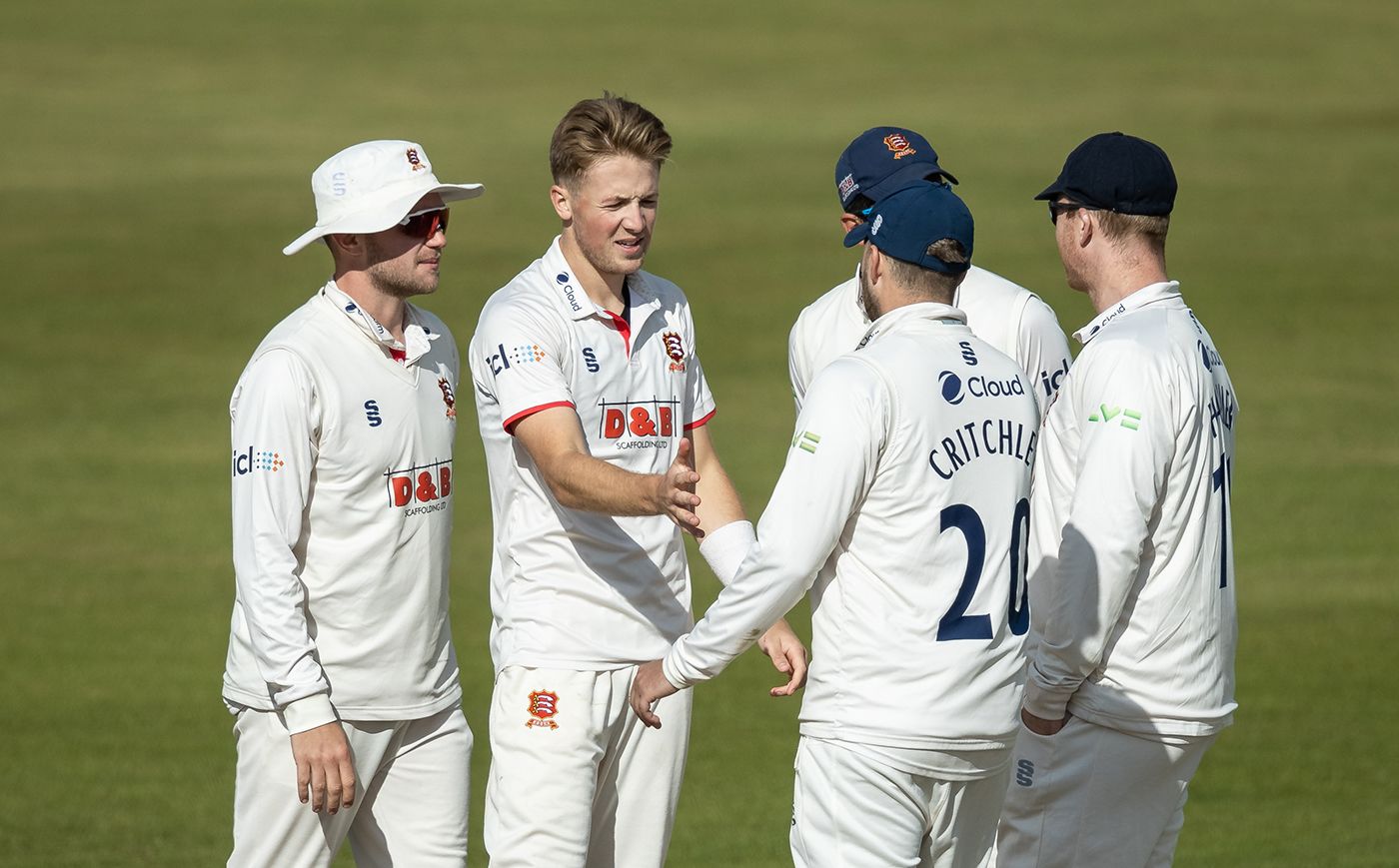 Ben Allison was in the wickets