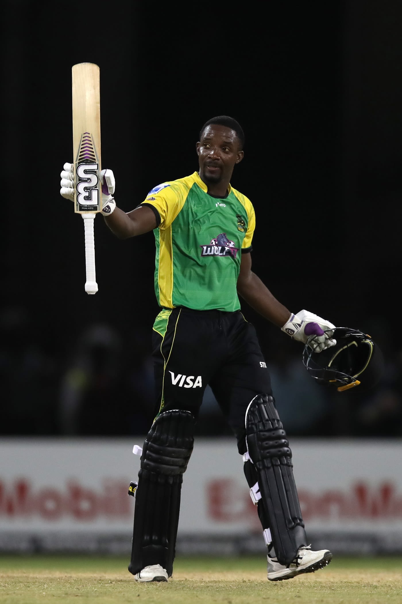 Shamarh Brooks brought up his maiden CPL hundred off just 50 balls