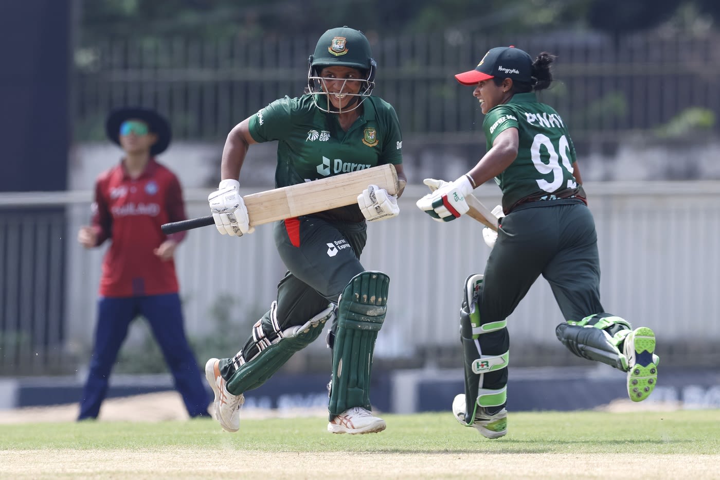 Shamima Sultana and Faragana Hoque added 69 runs for the opening wicket