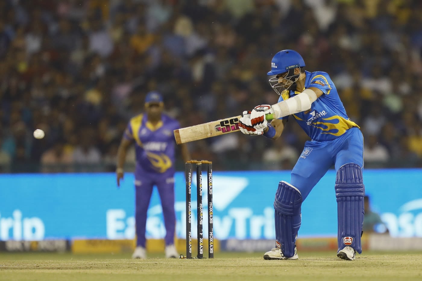 Naman Ojha laces one through point