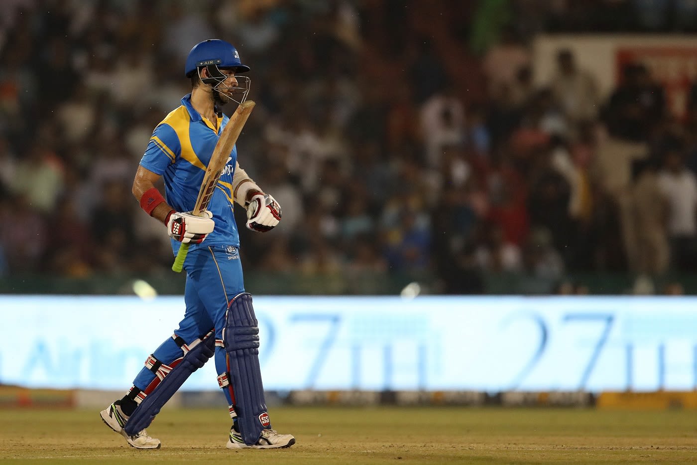 Naman Ojha celebrates a landmark