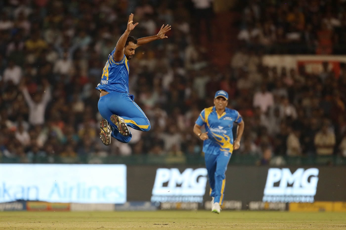Stuart Binny enjoyed his time out on the field