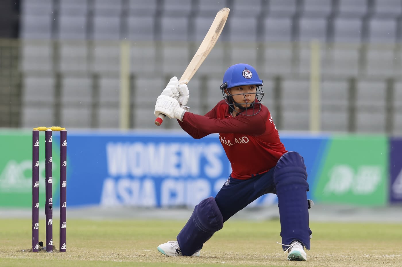 Nannapat Koncharoenkai top-scored for Thailand with 41 off 45