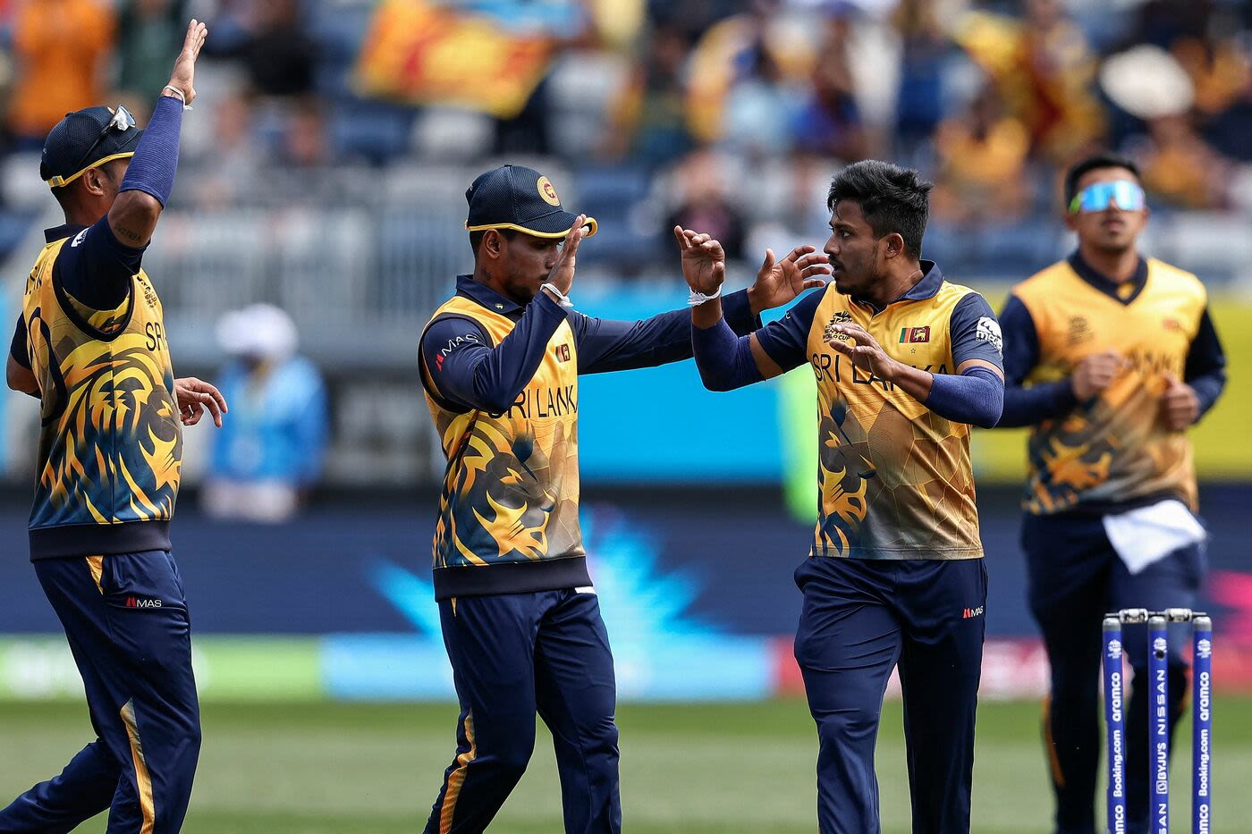 Kusal Mendis completed a stunning take to send back Jan Nicol Loftie-Eaton