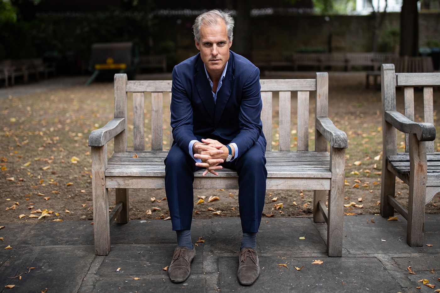 Ed Smith poses for a portrait