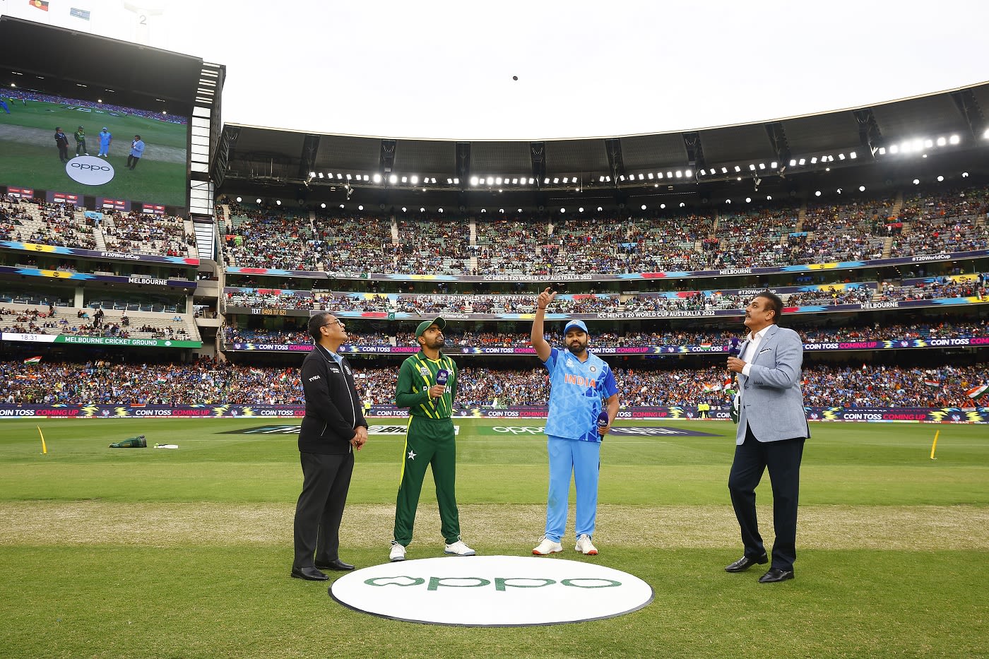 Rohit Sharma won the toss and chose to bowl