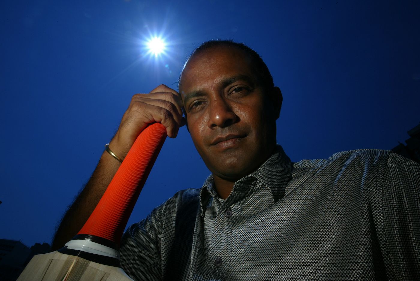 Hashan Tillekeratne poses for the camera