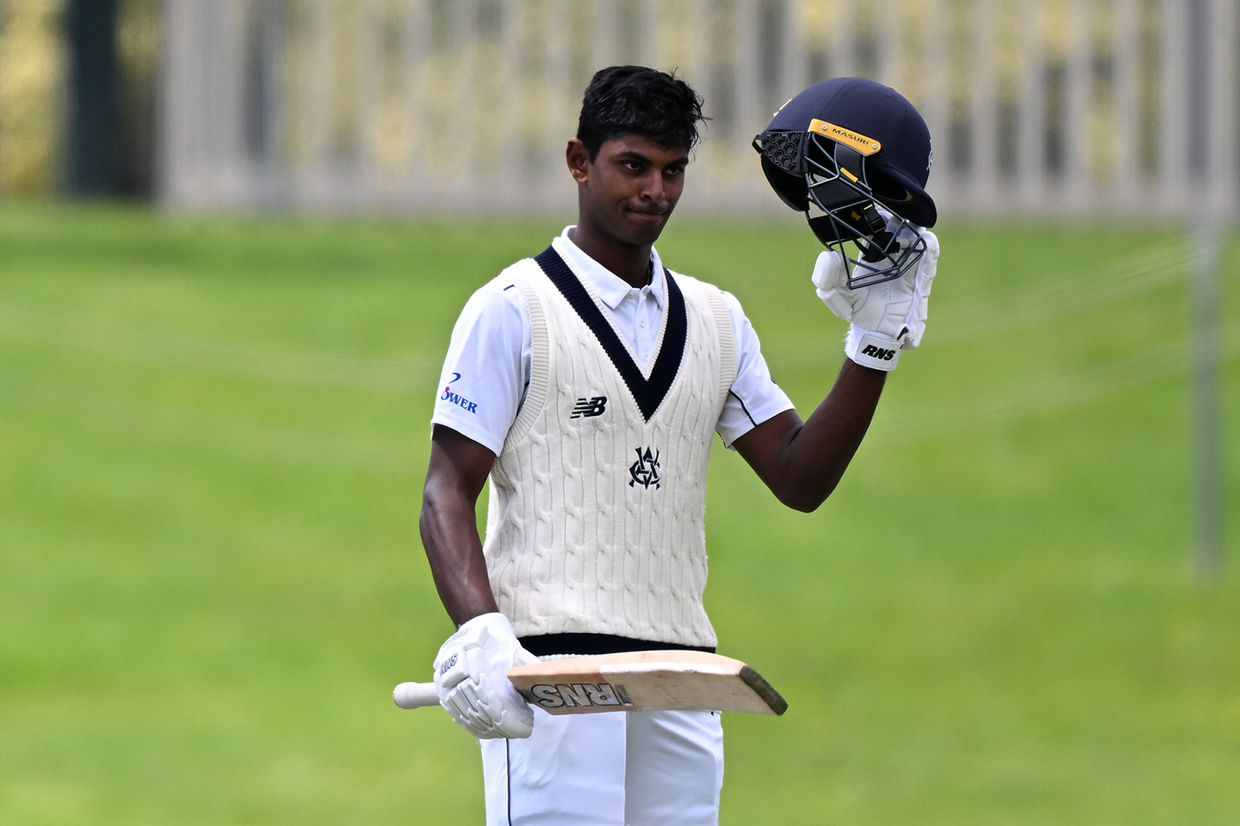 Ashley Chandrasinghe made a century on his first-class debut