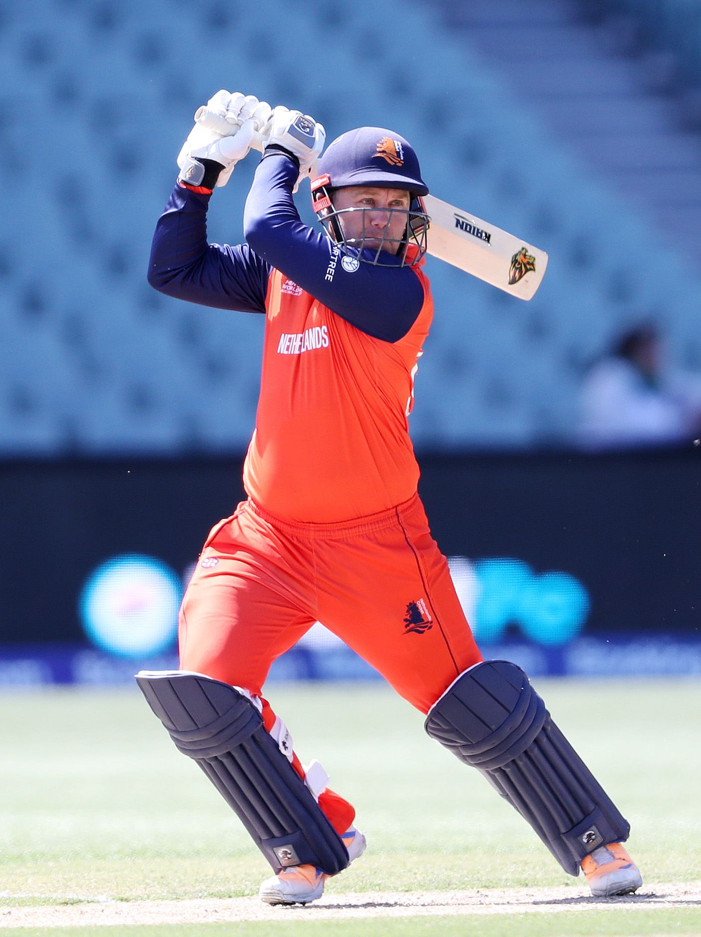 Stephan Myburgh was the more enterprising of the two openers