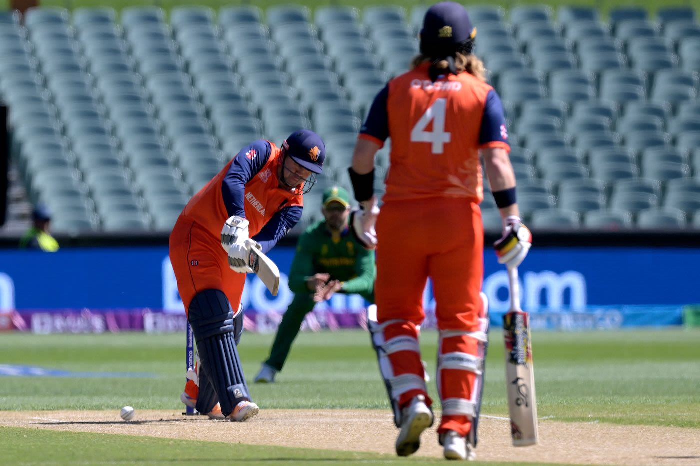 Stephan Myburgh and Max O'Dowd got Netherlands 48 runs in the powerplay