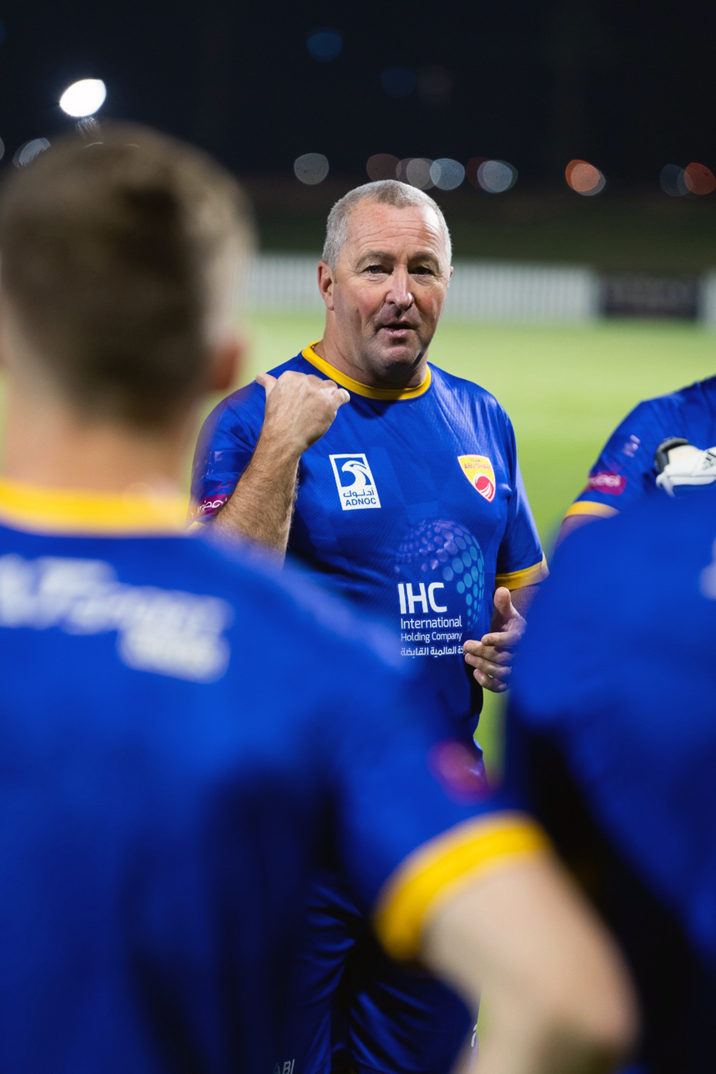 Paul Farbrace is head coach of Team Abu Dhabi