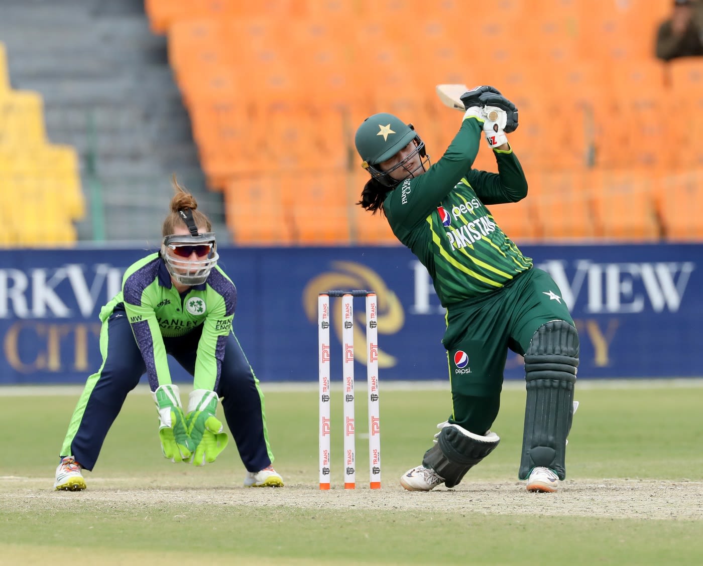 Ayesha Naseem struck some lusty blows in her cameo