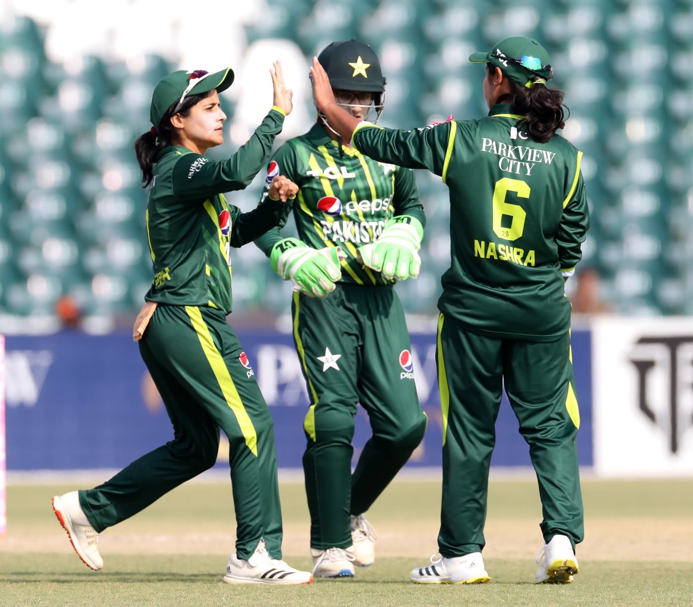 Nashra Sandhu broke the 110-run opening stand