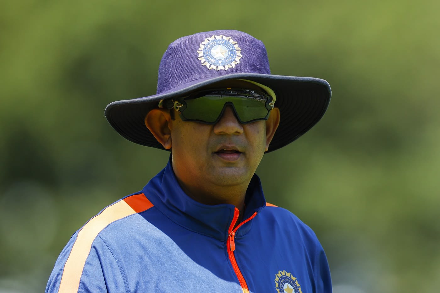 Sairaj Bahutule during a training session